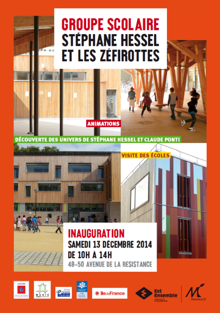 Inauguration de l’école Hessel-Les Zéfirottes