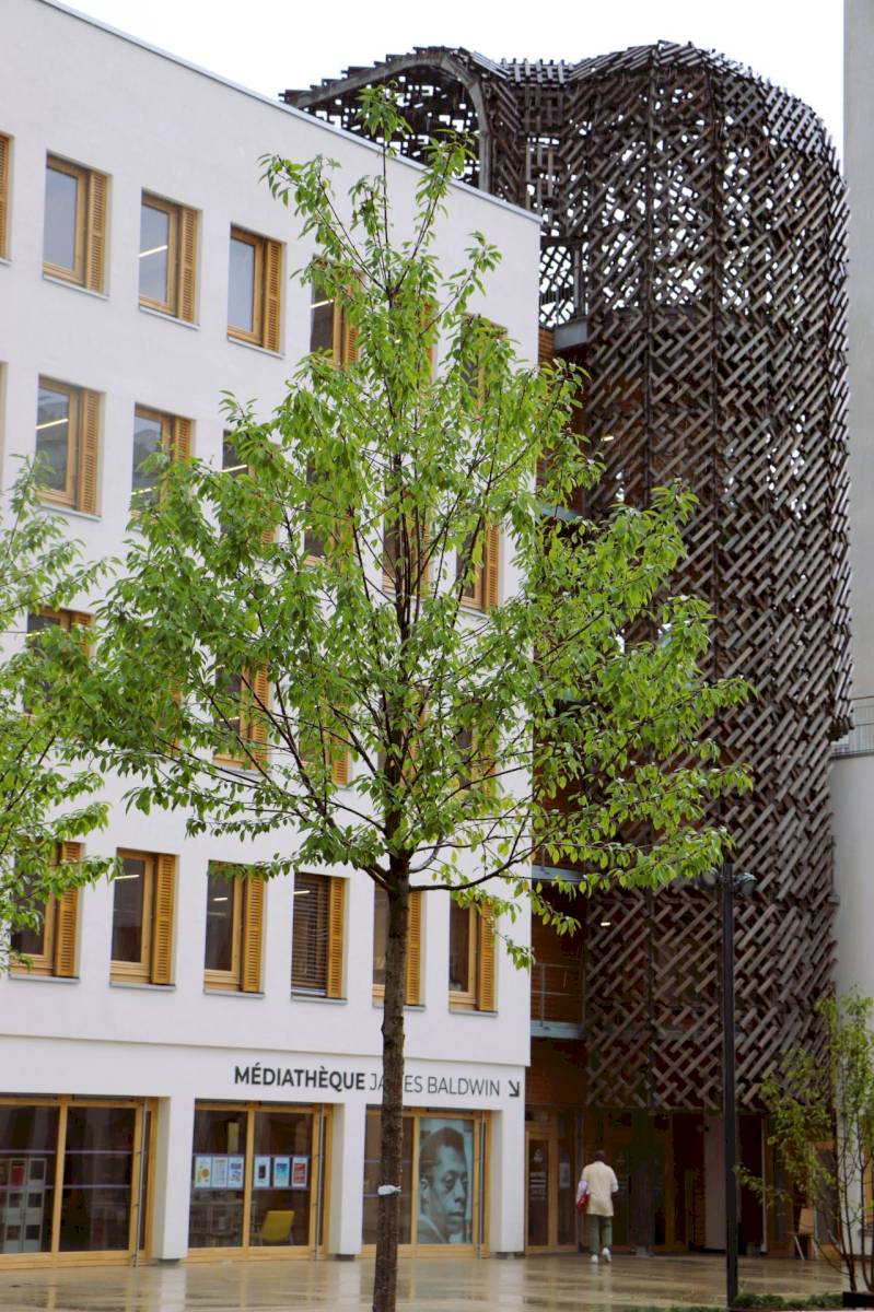 Médiathèque James Baldwin et Maison des réfugiés