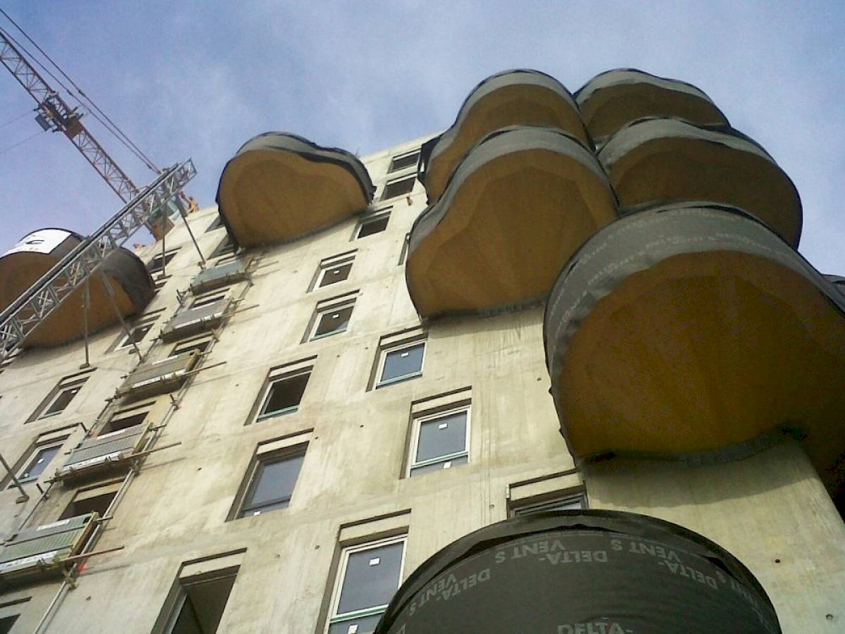 Balcons du Quai de la Graille à Grenoble